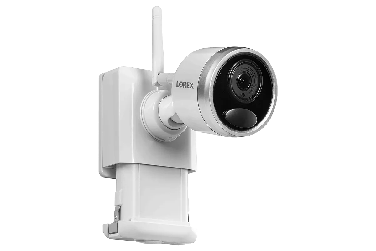 1080p Wire Free Camera System with Six Battery-Powered Cameras, 65ft Night Vision, Two-Way Audio, and a 1TB Hard Drive