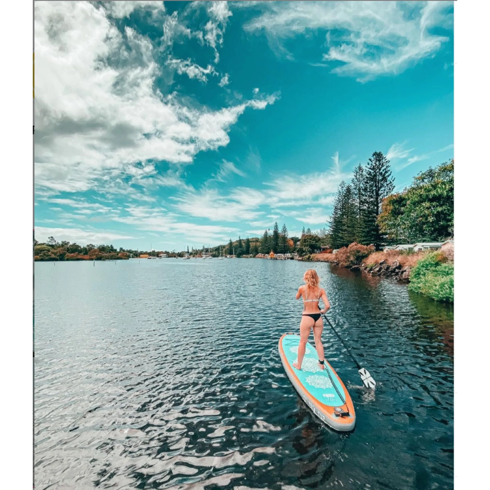 11' Mandala Series - Inflatable Yoga Stand Up Paddle Board