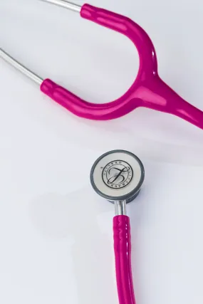 3M™ Littmann® Classic II Paediatric Stethoscope 2122, Standard-Finish Chestpiece,  Raspberry Tube