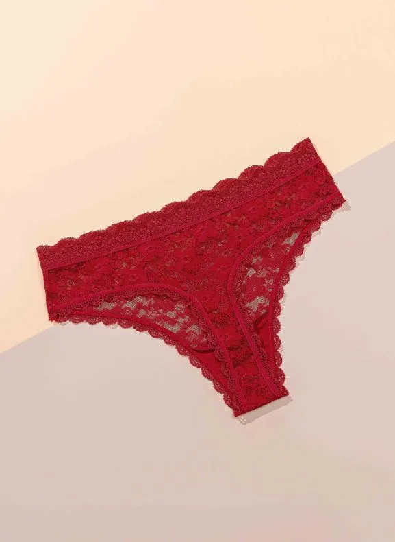 Allover Lace II Midi Panty S24-081334