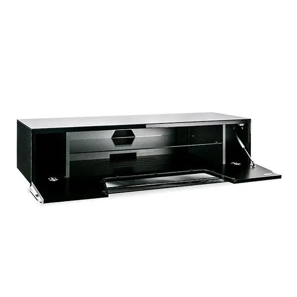 Alphason Chromium 1200mm TV Stand for Up To 60" TV - Black | CRO2-1200CB-BLK