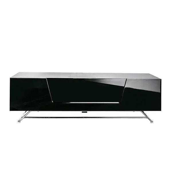 Alphason Chromium 1200mm TV Stand for Up To 60" TV - Black | CRO2-1200CB-BLK