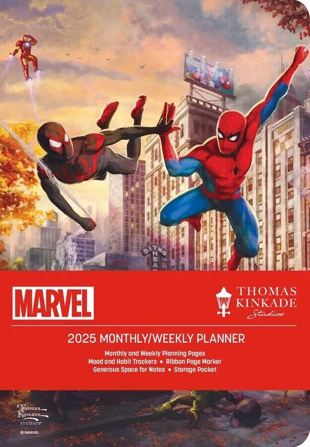 Andrews McMeel Marvel's Spider-Man and Friends 2025 Monthly/Weekly Planner