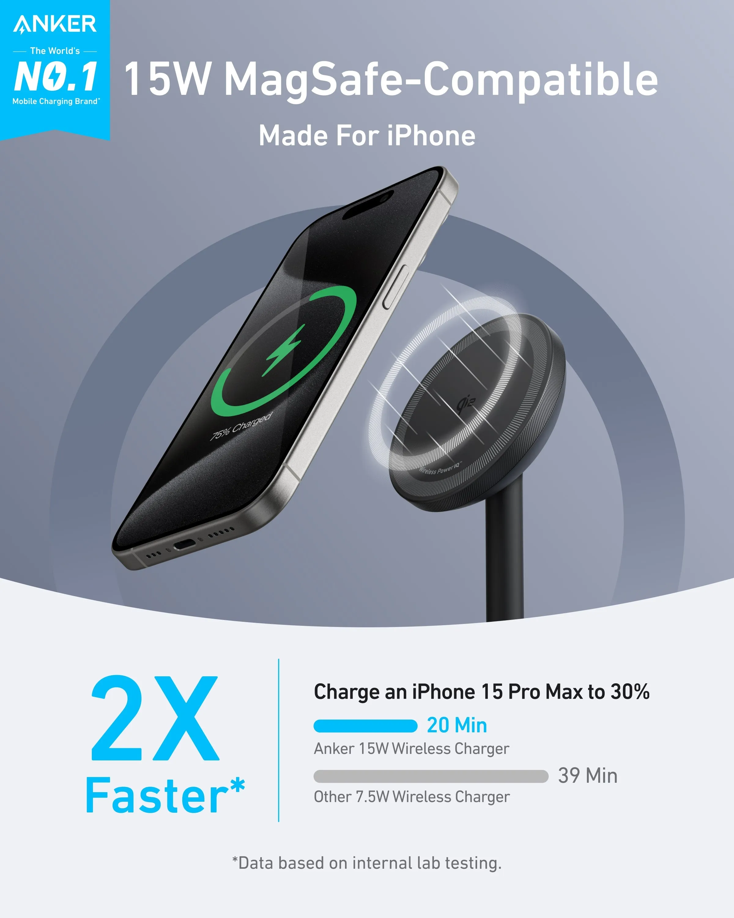 Anker MagGo Wireless Charger (Stand)