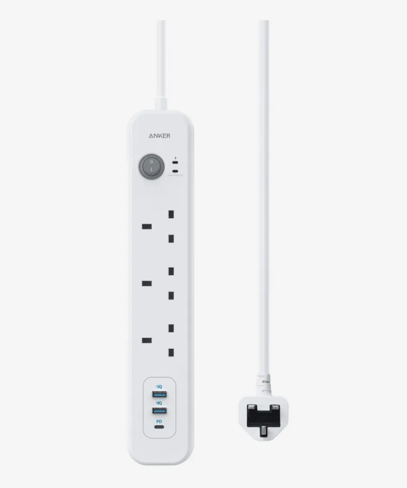 Anker PowerExtend USB-C 6-IN-1 PowerStrip -White