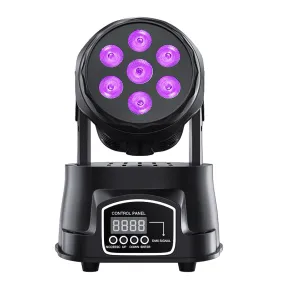 Betopper  7x8W RGBW Mini Stage Lights Moving Head For KTV DJ Disco Club Wedding