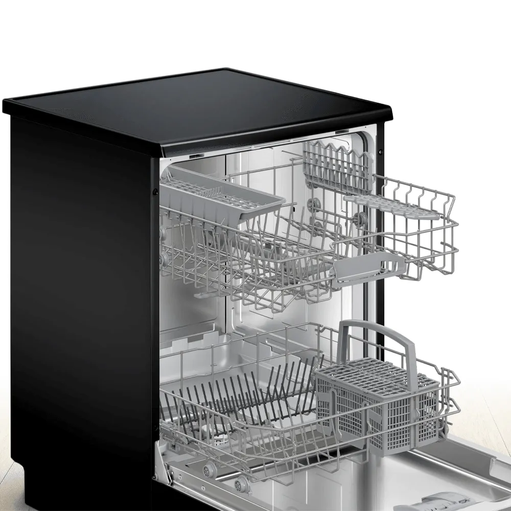 Bosch Free Standing Dishwasher Series 2 SMS25AB00V 12 Person 60cm - Black