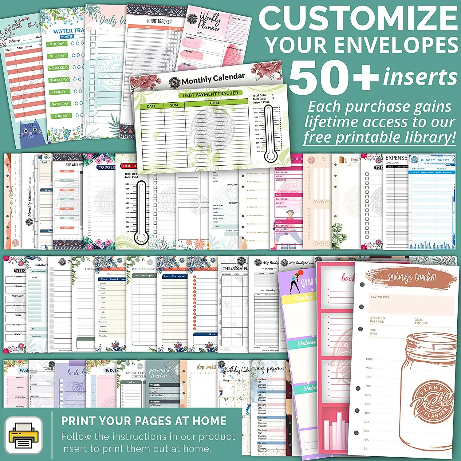 Budget Planner With Cash Envelopes