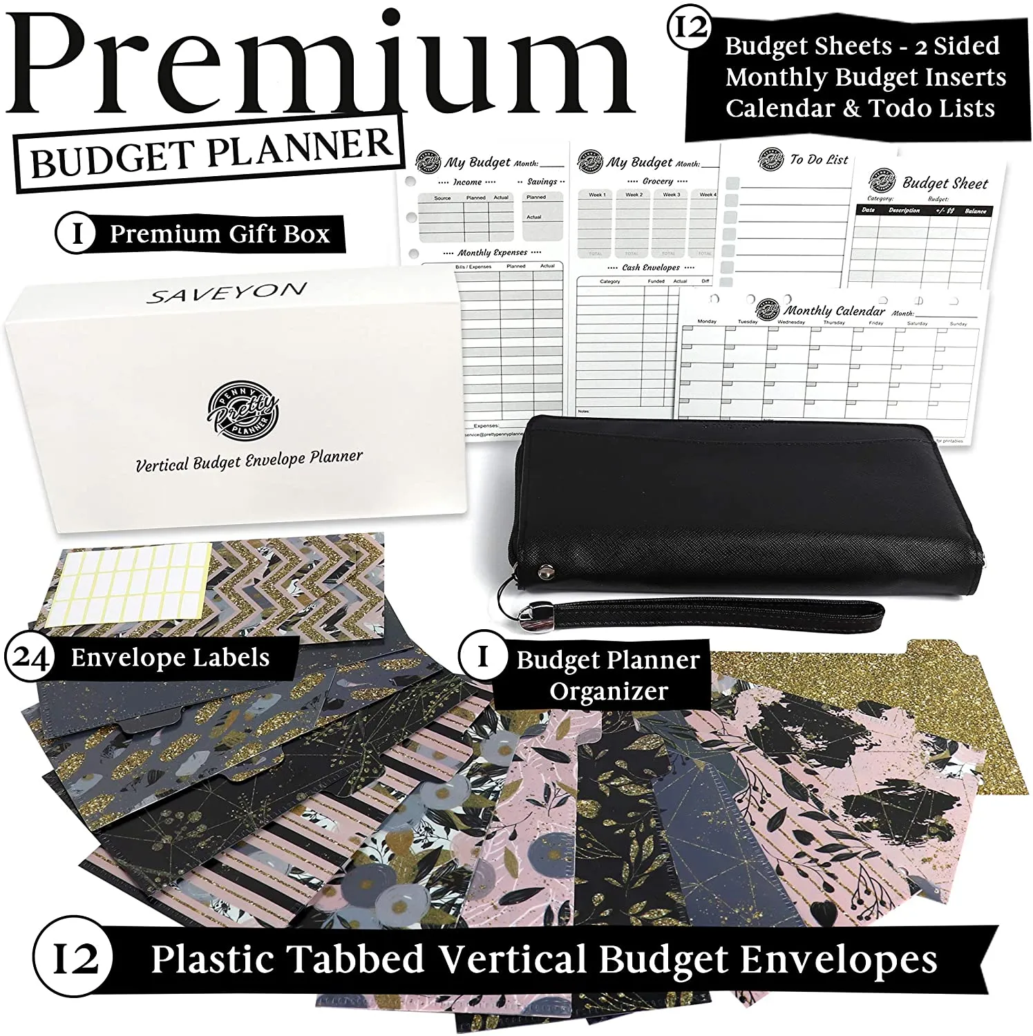 Budget Planner With Cash Envelopes