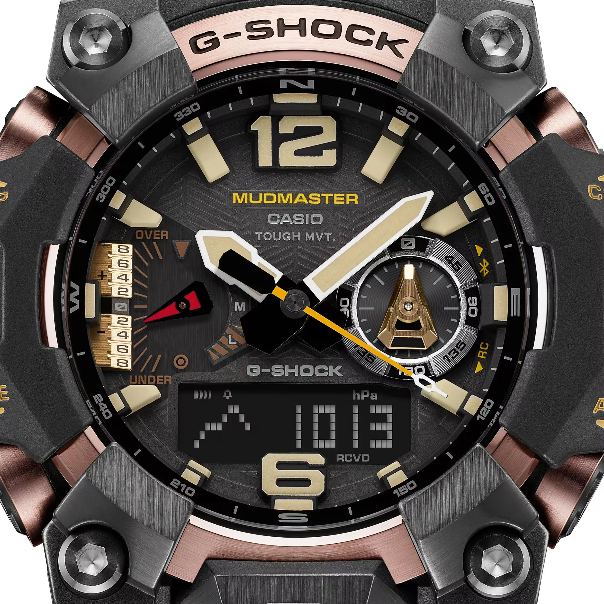 CASIO G-Shock GWGB1000-1A4 Red Mudmaster Bluetooth Triple Limited Watch