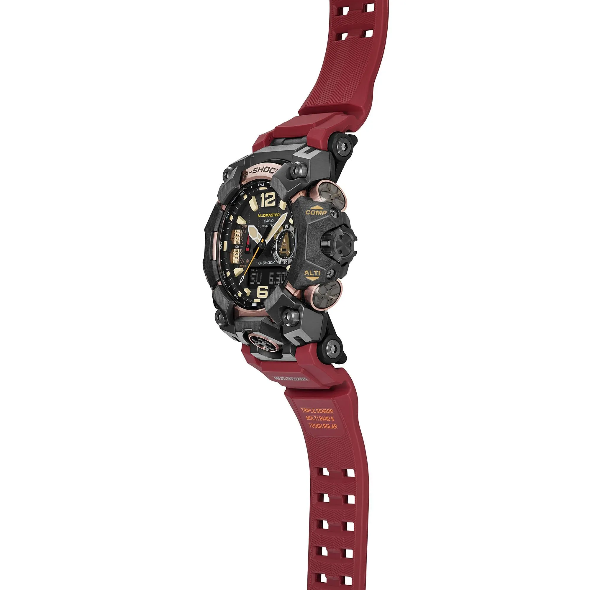 CASIO G-Shock GWGB1000-1A4 Red Mudmaster Bluetooth Triple Limited Watch