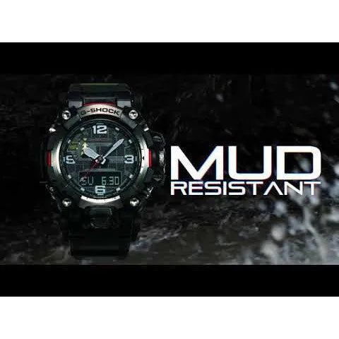 CASIO G-SHOCK MASTER OF G-LAND MUDMASTER MENS 200M CARBON CORE TRIPLE SENSOR - GWG-2000-1A5DR