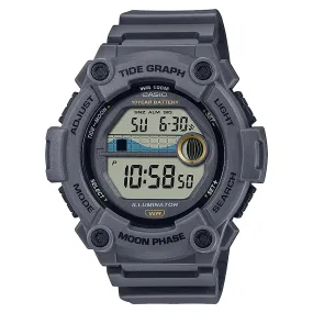 Casio Grey Resin Digital Men's Watch - WS1300H-8A