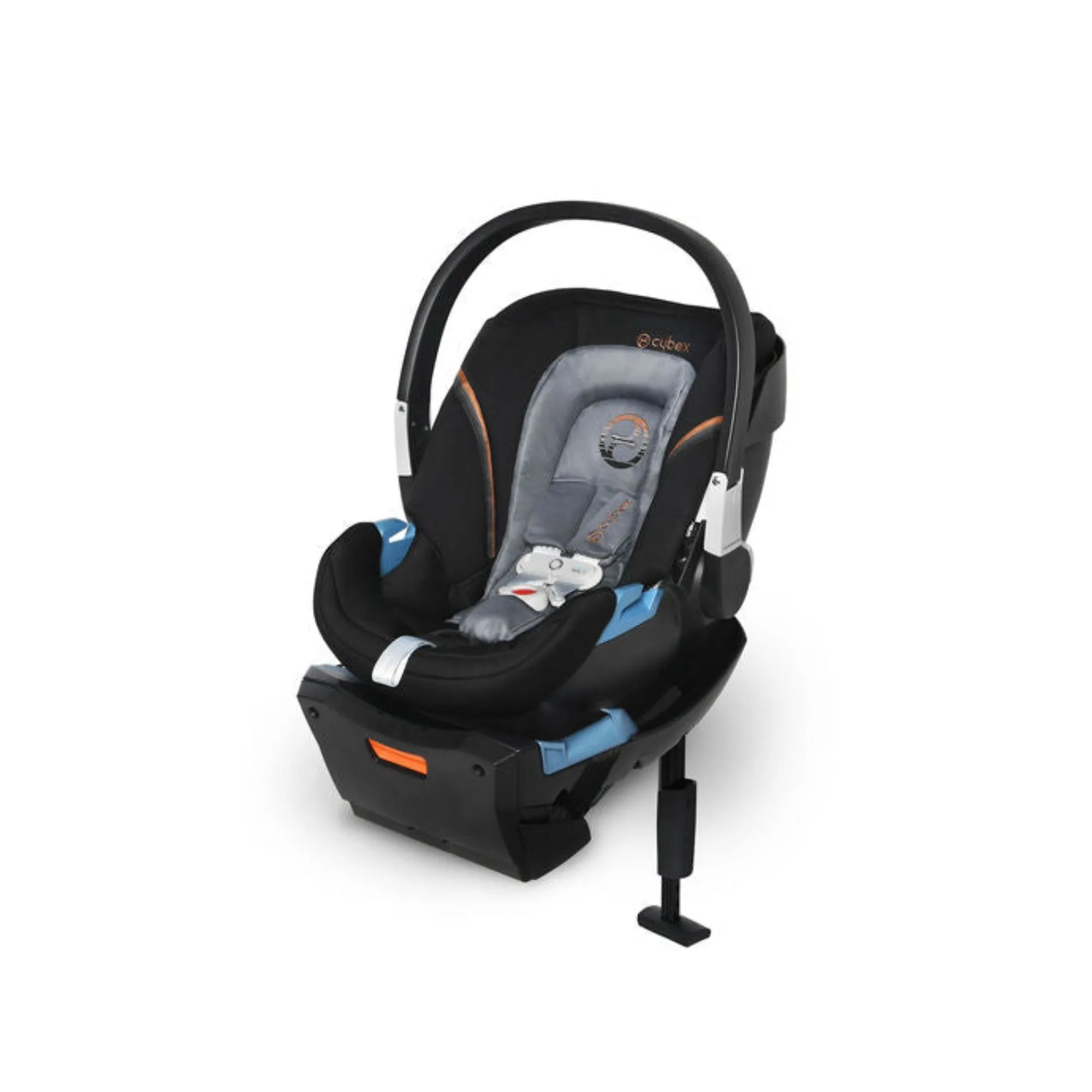 CYBEX Eos Travel System - Moon Black/Lava Stone