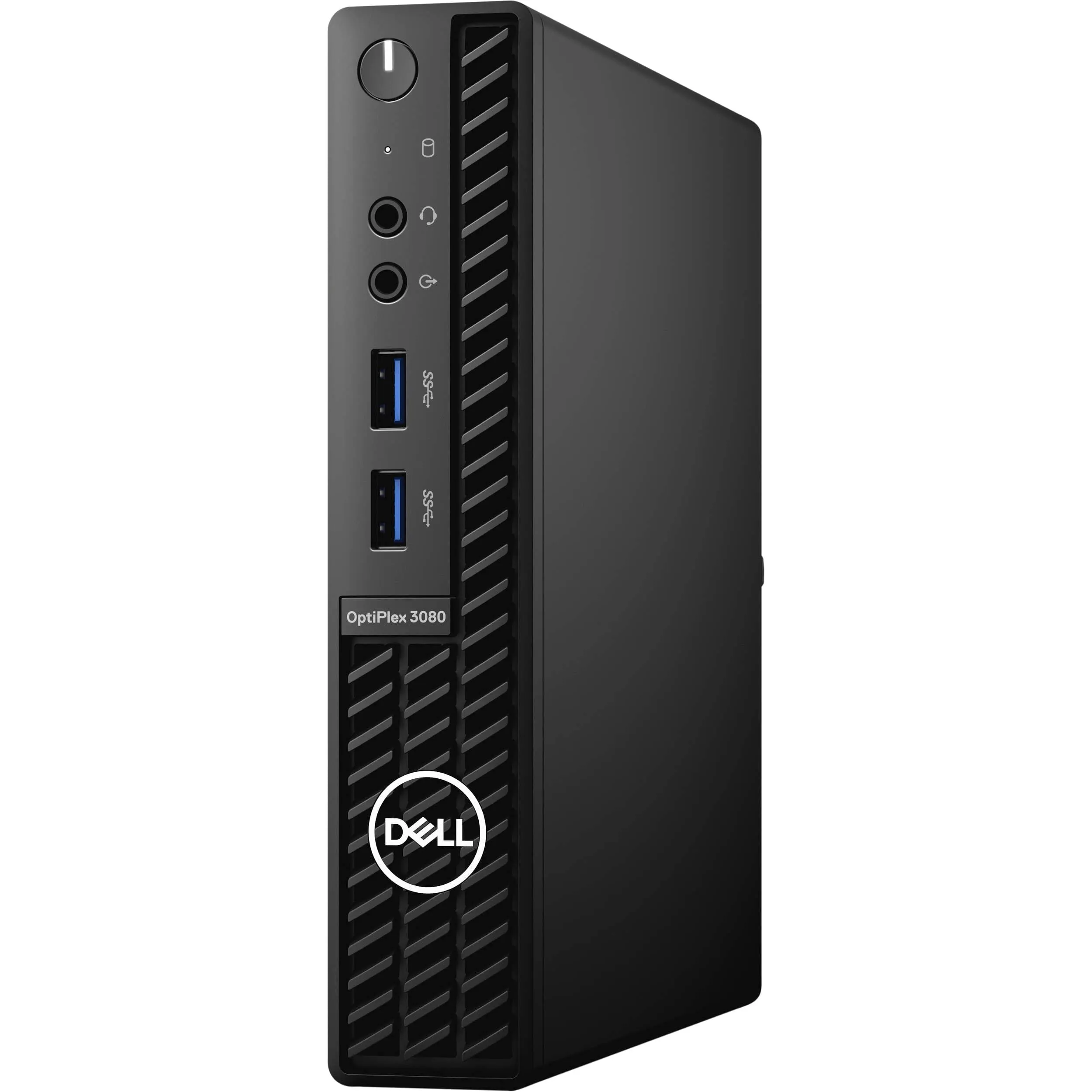 Dell OptiPlex 3080 Intel Core i5 2.3GHz 8GB DDR4 RAM 256GB SSD Intel UHD Micro Desktop Computer with Wired Keyboard - Certified Refurbished