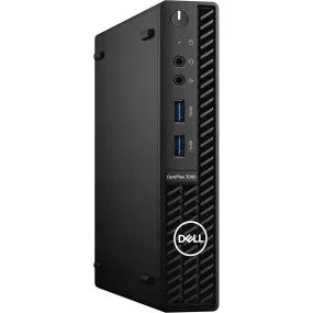 Dell OptiPlex 3080 Intel Core i5 2.3GHz 8GB DDR4 RAM 256GB SSD Intel UHD Micro Desktop Computer with Wired Keyboard - Certified Refurbished