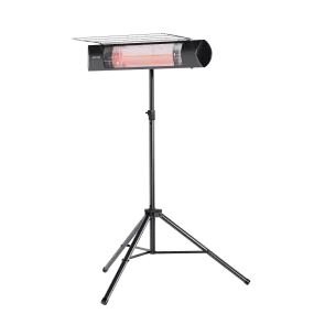 E-Glow Electric Patio Heater with Adjustable Stand 1500W