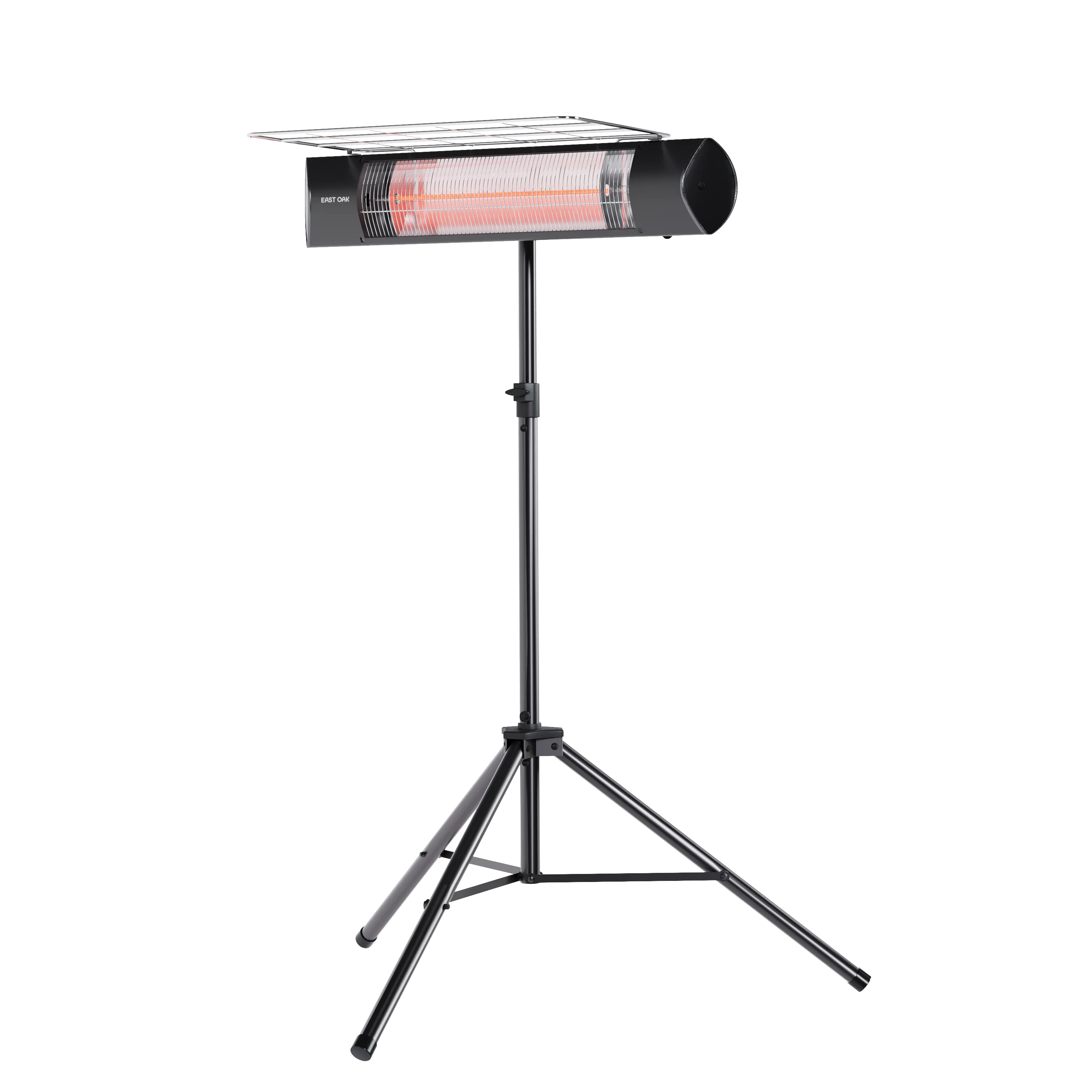 E-Glow Electric Patio Heater with Adjustable Stand 1500W