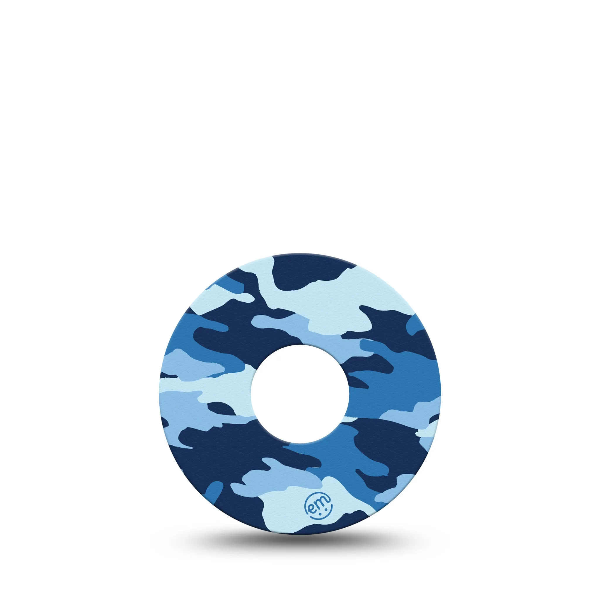 ExpressionMed Blue Camo Adhesive Patch Freestyle Libre 3