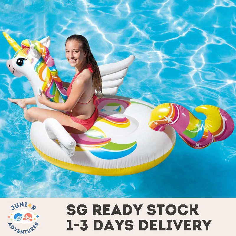 Kid's Water Riding Toy Riding and Playing Inflatable Animal Handles PVC Eco-friendly Material Birthday Gift Boys Girls