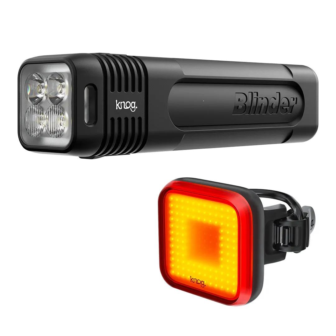 Knog Blinder 900/Blinder Square Bike Light Set