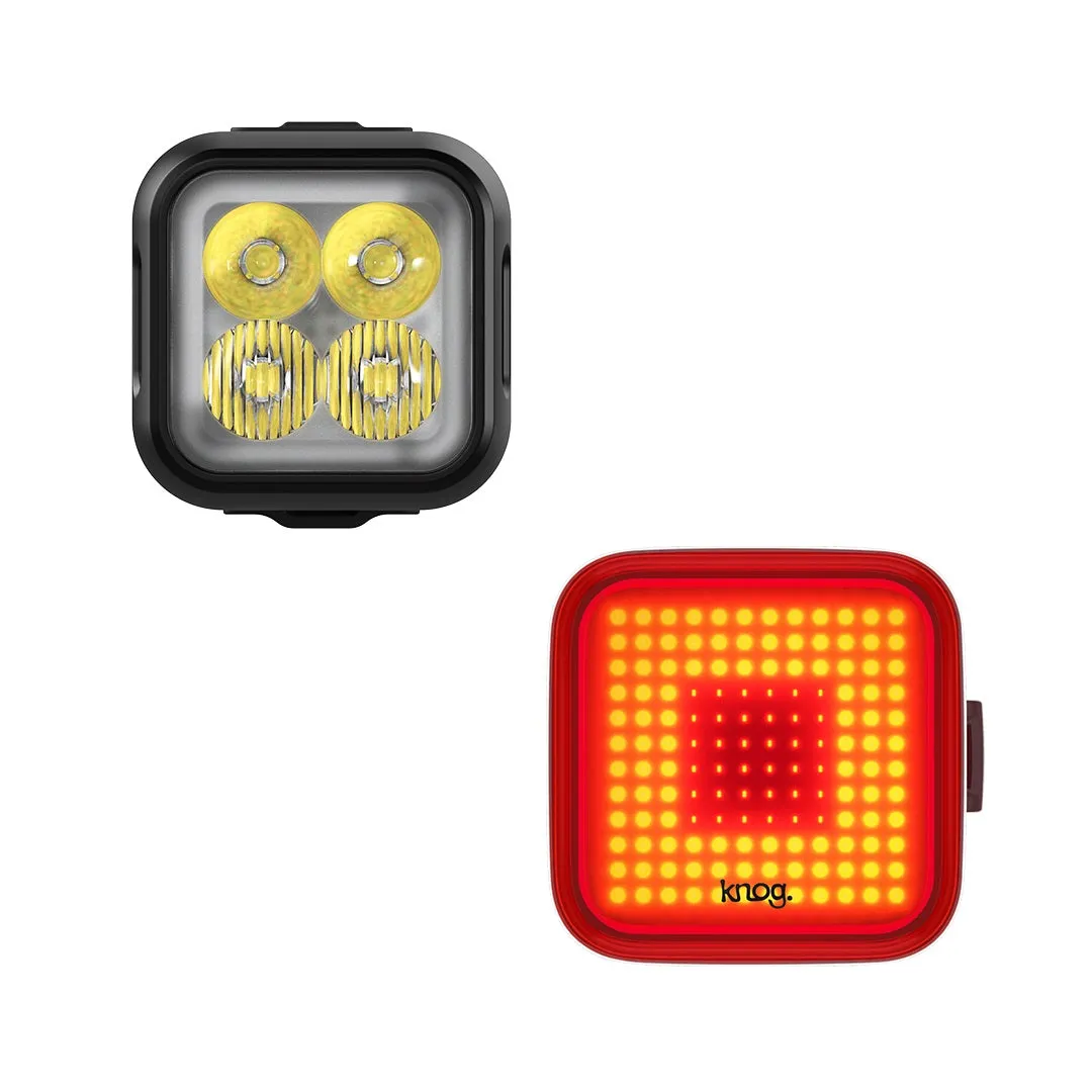 Knog Blinder 900/Blinder Square Bike Light Set