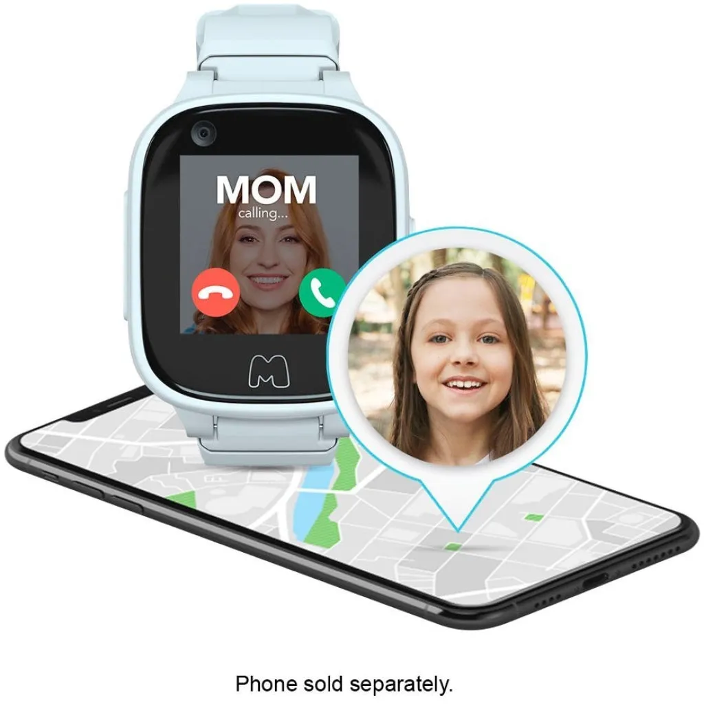 Moochies Connect 4G Smartwatch and GPS Tracker for Kids | MW14WHT