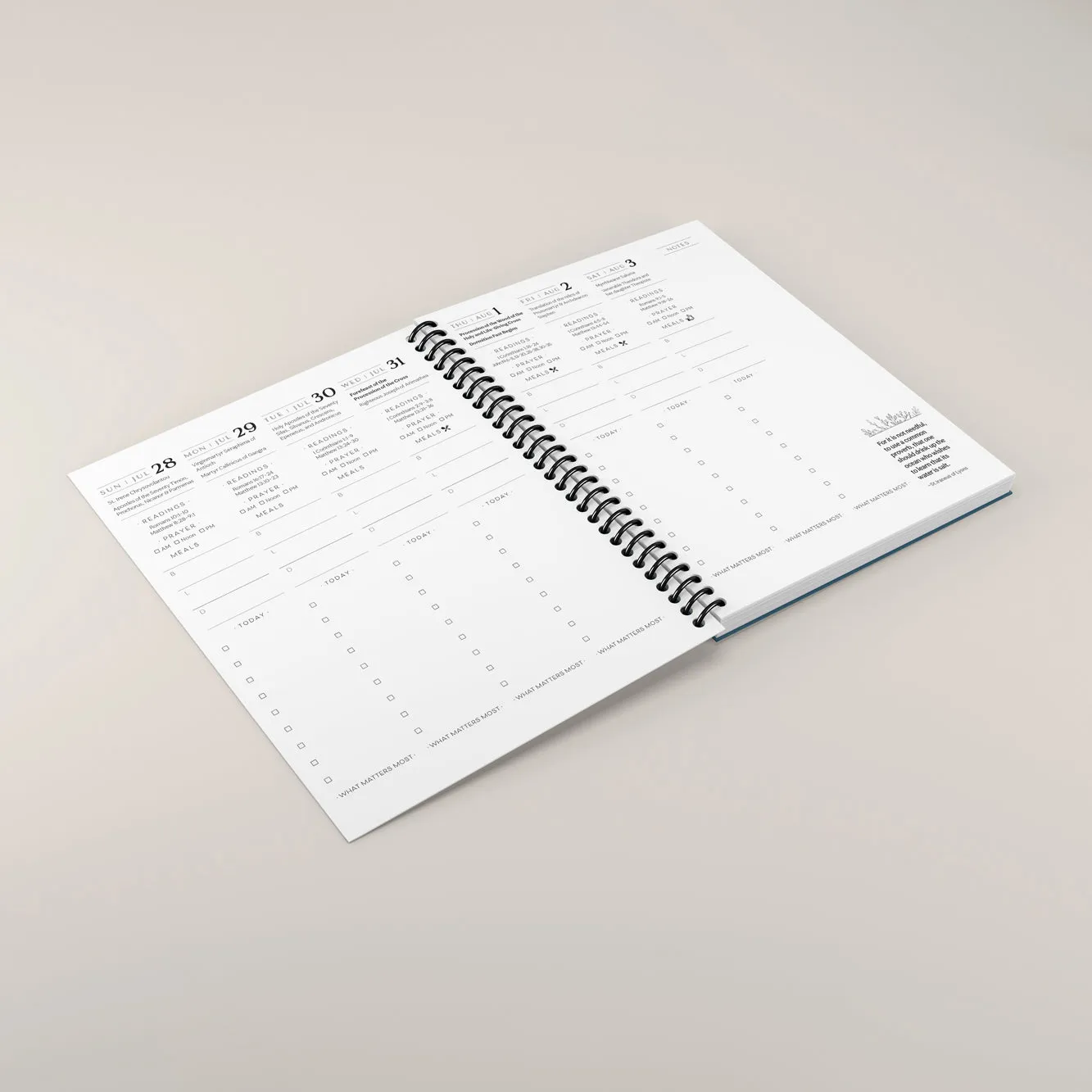 Mustard Seed Homeschool Planner | New Calendar