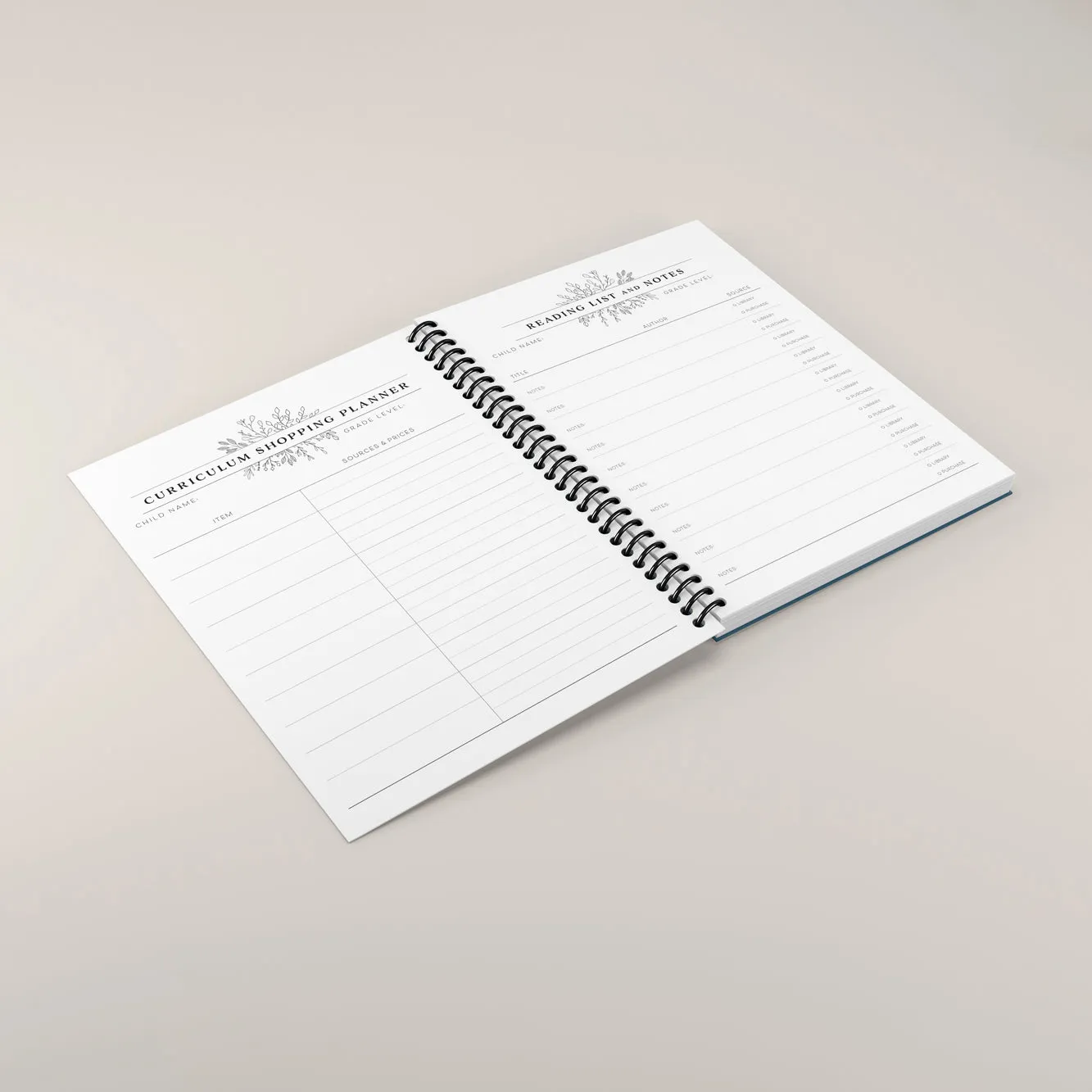 Mustard Seed Homeschool Planner | NS | WS