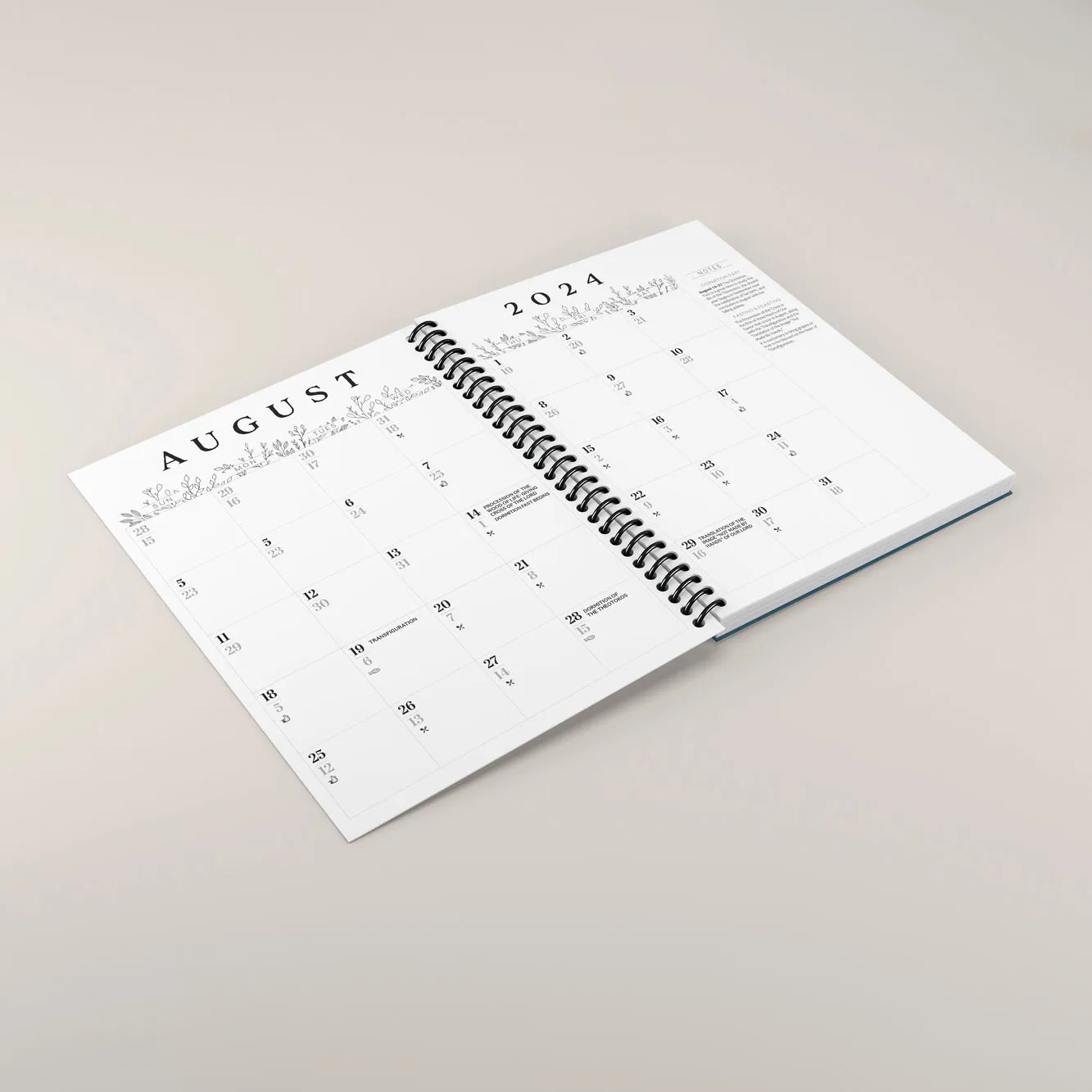 Mustard Seed Homeschool Planner | Old Calendar