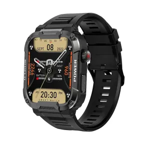 Outdoor Military Smart Watch Men Bluetooth Call Smartwatch For Xiaomi Android IOS Ip68 Waterproof Ftiness Watch