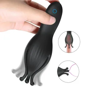 Penis Massage Vibrator for Men Dick Stimulator USB Charge Body Massage Toys Waterproof Adult Toy for Men