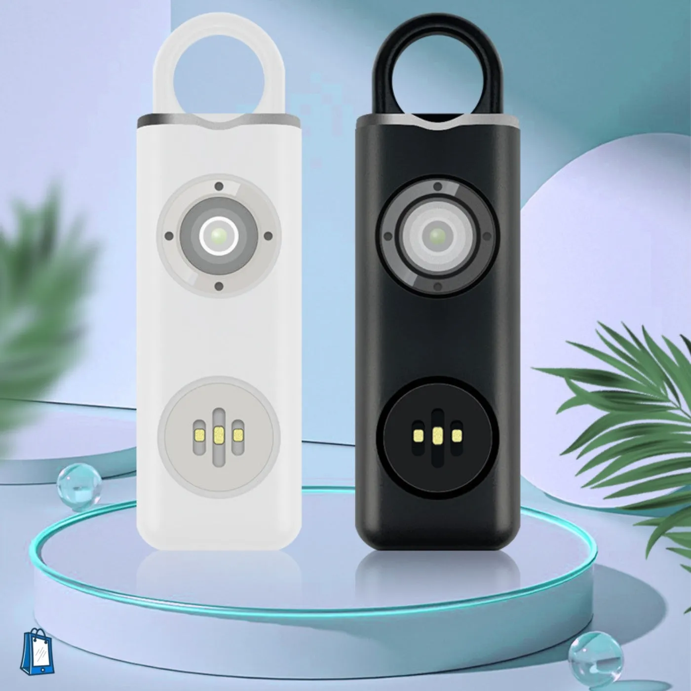 Personal Safe Alarm - Portable Keychain Security Sound Alarm