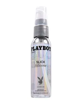 Playboy Pleasure Slick Silicone Lubricant - 2 Oz or 4 Oz