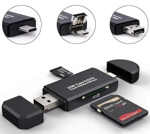 SD Card Reader USB 3.0 Card Reader 2.0 For USB Micro SD Adapter