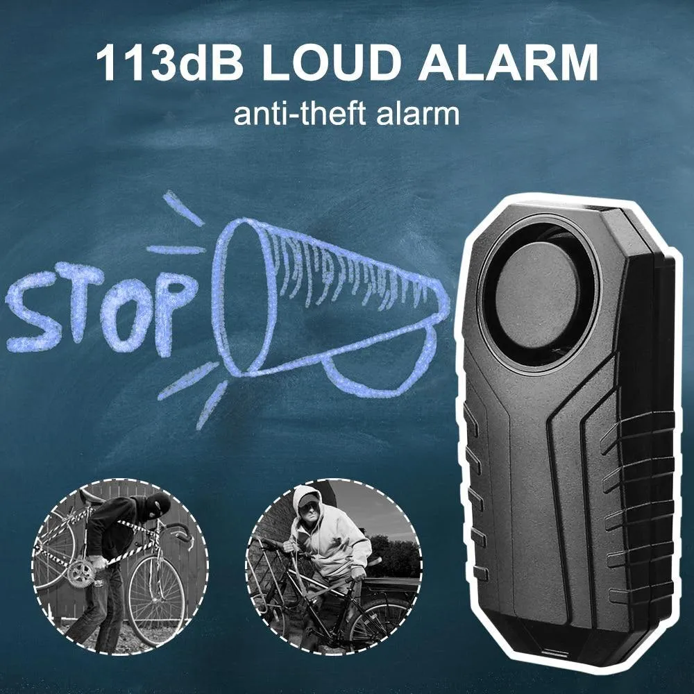 Security Alarm Unit For Bicycle/Motorcycle - Waterproof