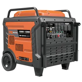 TMG Industrial 15000 Watt Digital Inverter Portable Generator, 10hrs 50% Load Run Time,  EPA Compliance, TMG-GDI150